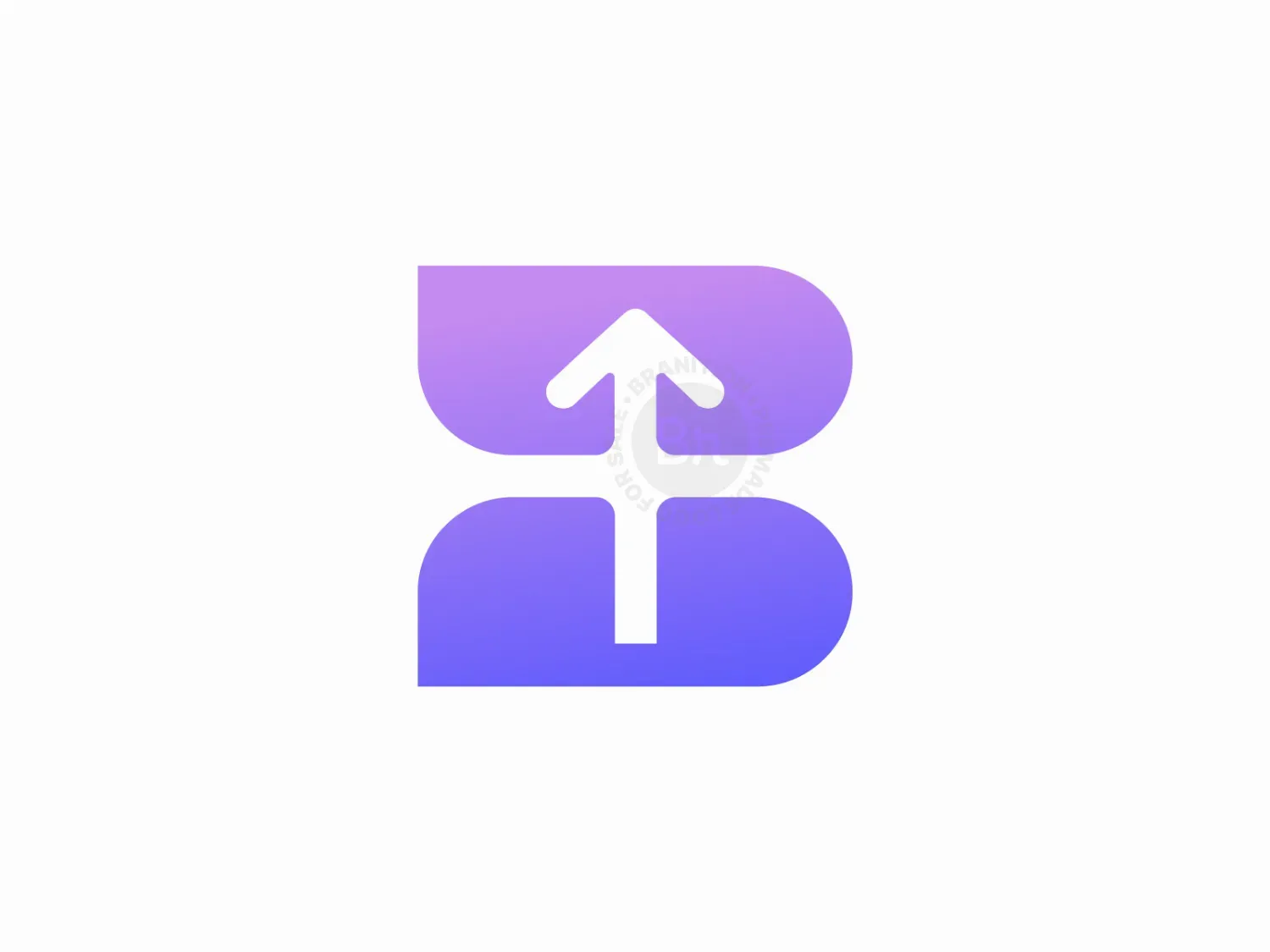 Letter B Arrow Logo