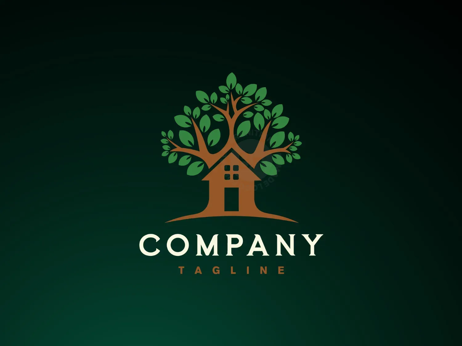 Modern Tree House Logo