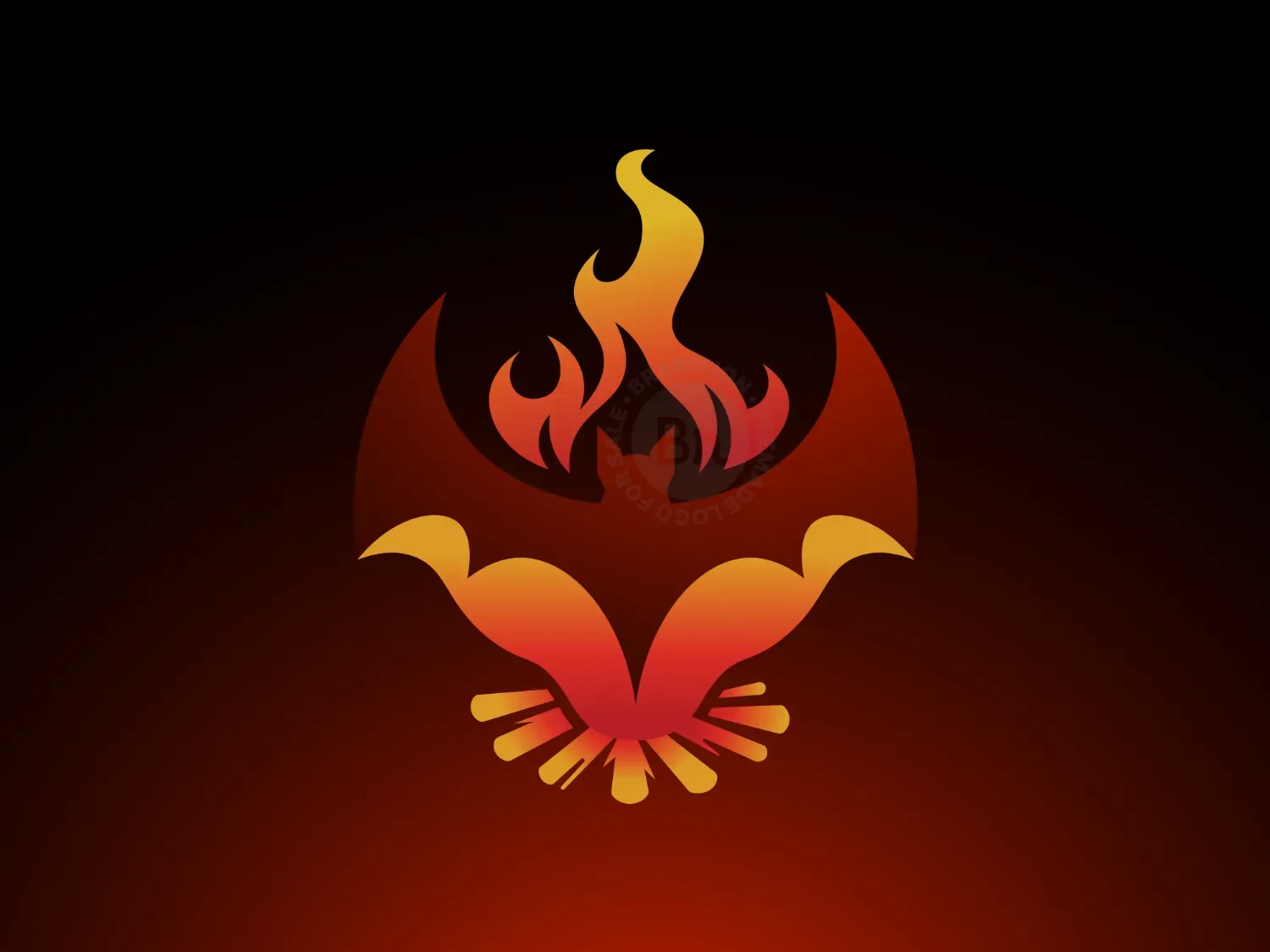 Bat Bonfire Logo