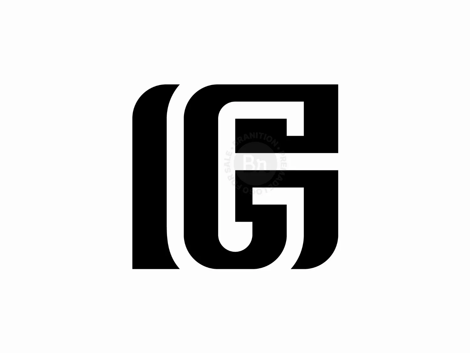 Geometric Letter G Initial Logo
