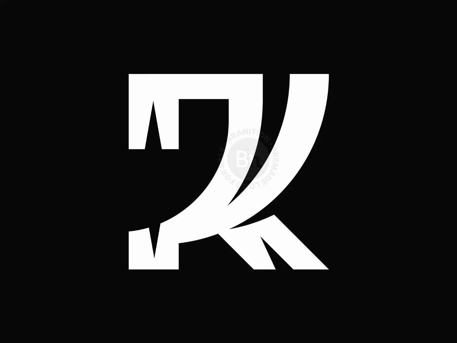Letter R Or JR Logo