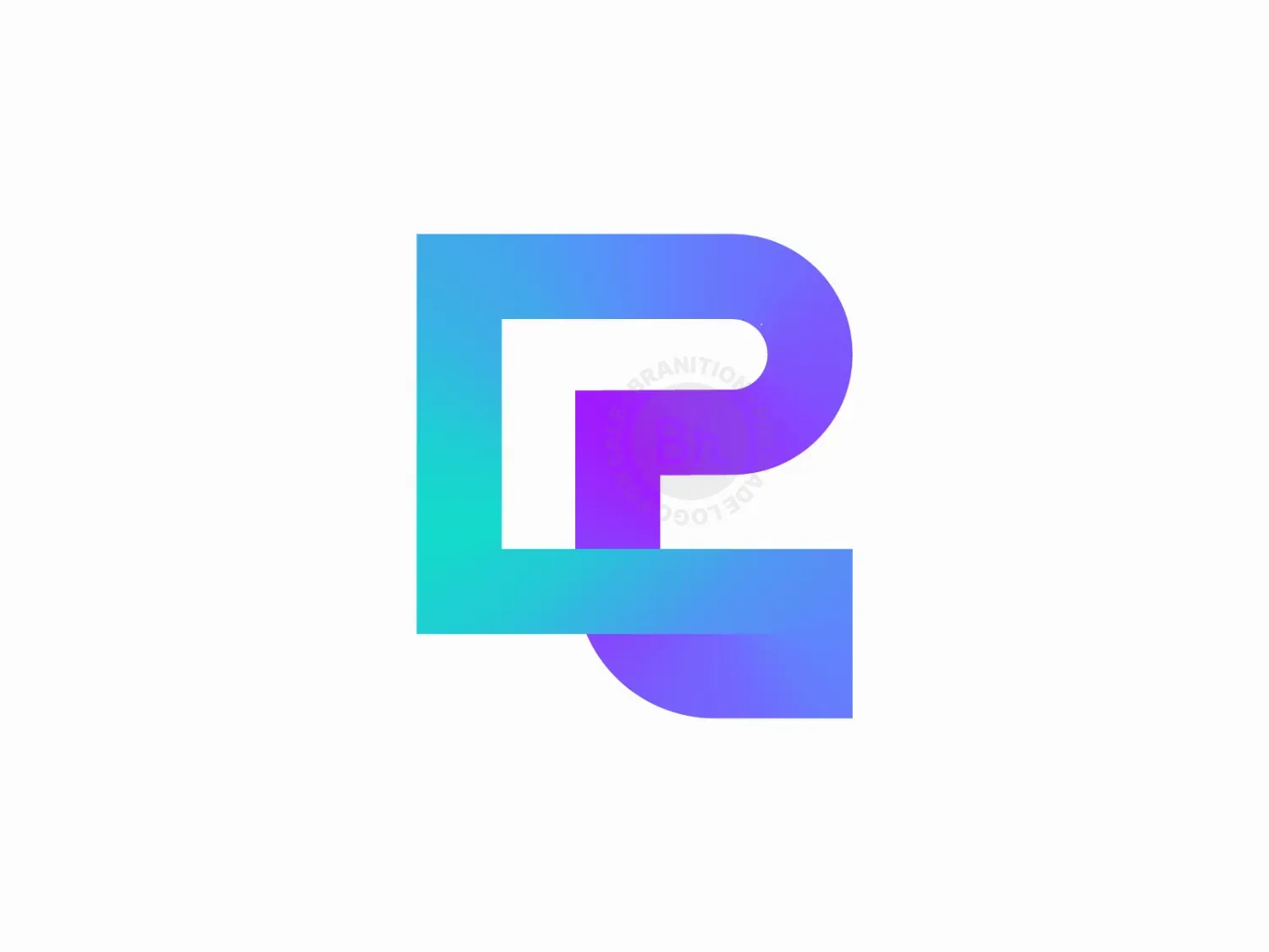 Abstract Letter R Logo Design