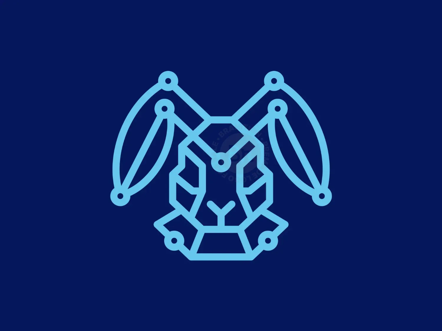 Rabbit Tech Modern Logo