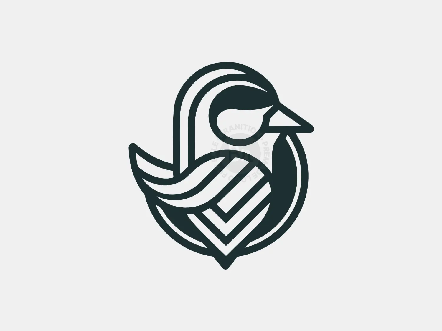 Cute Minimalist Bird