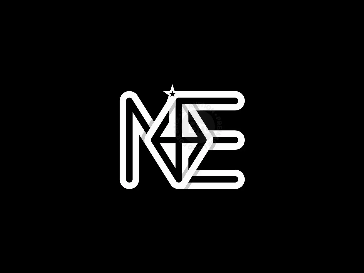 En Ne Diamond Logo