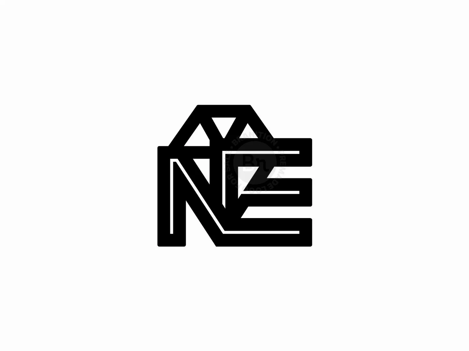 En Ne Diamond Logo