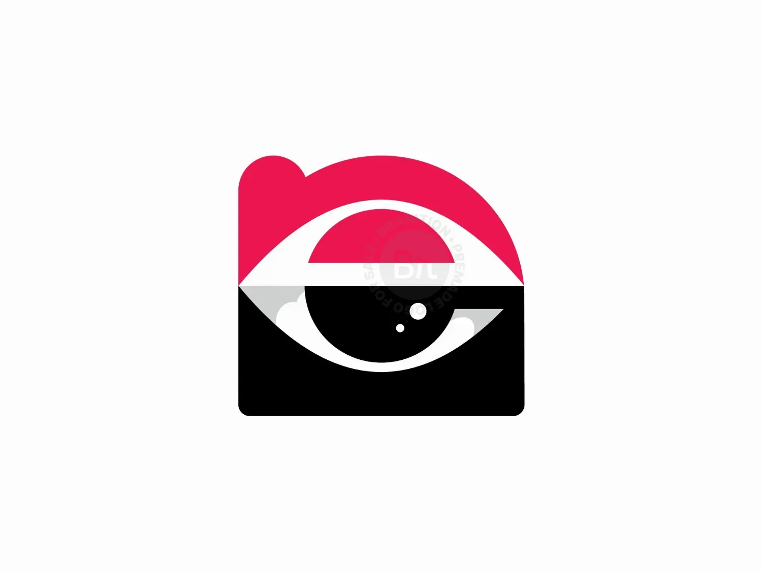 EN Or NE Eye Monogram Logo For Sale