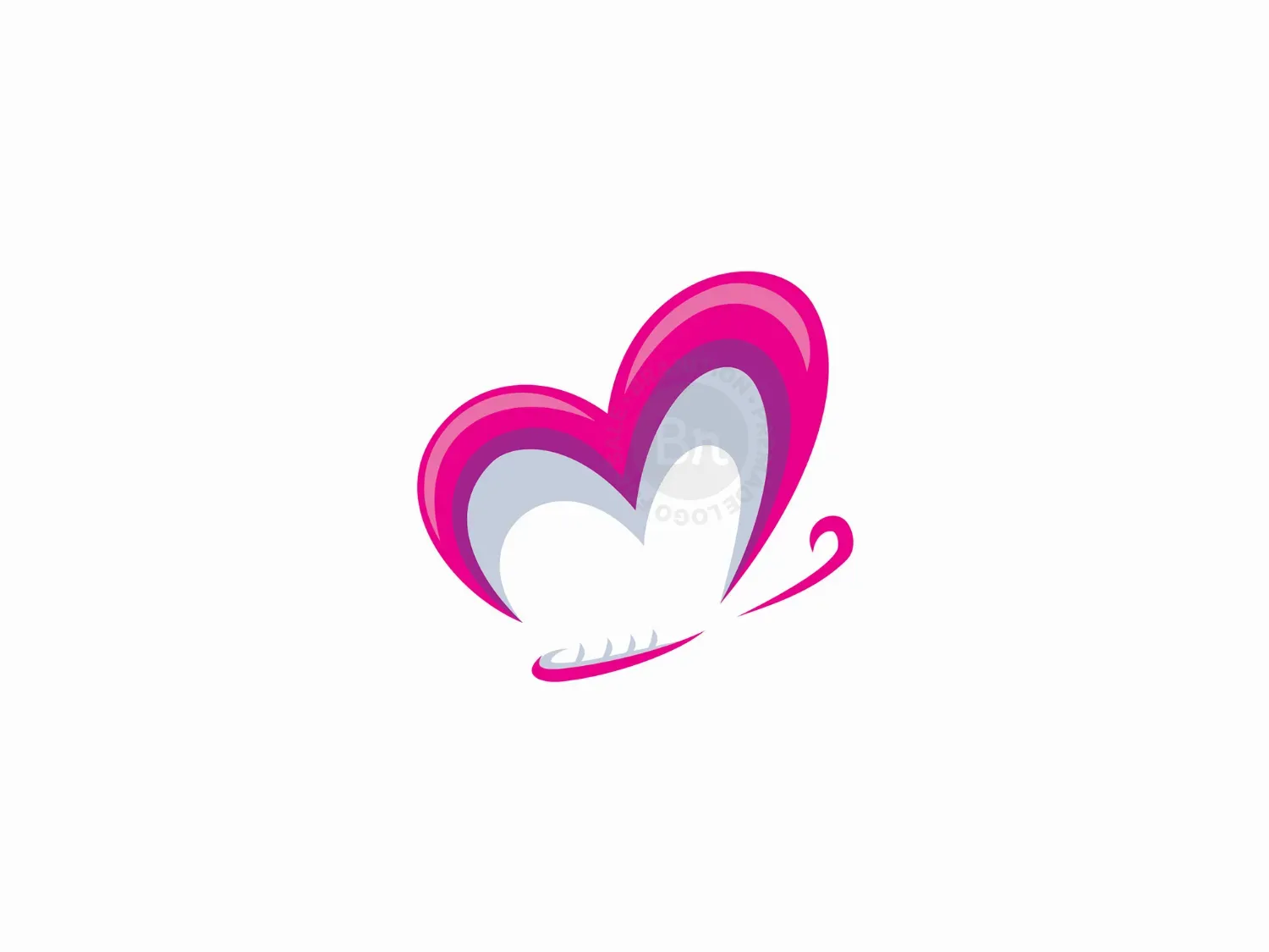 M Butterfly Logo