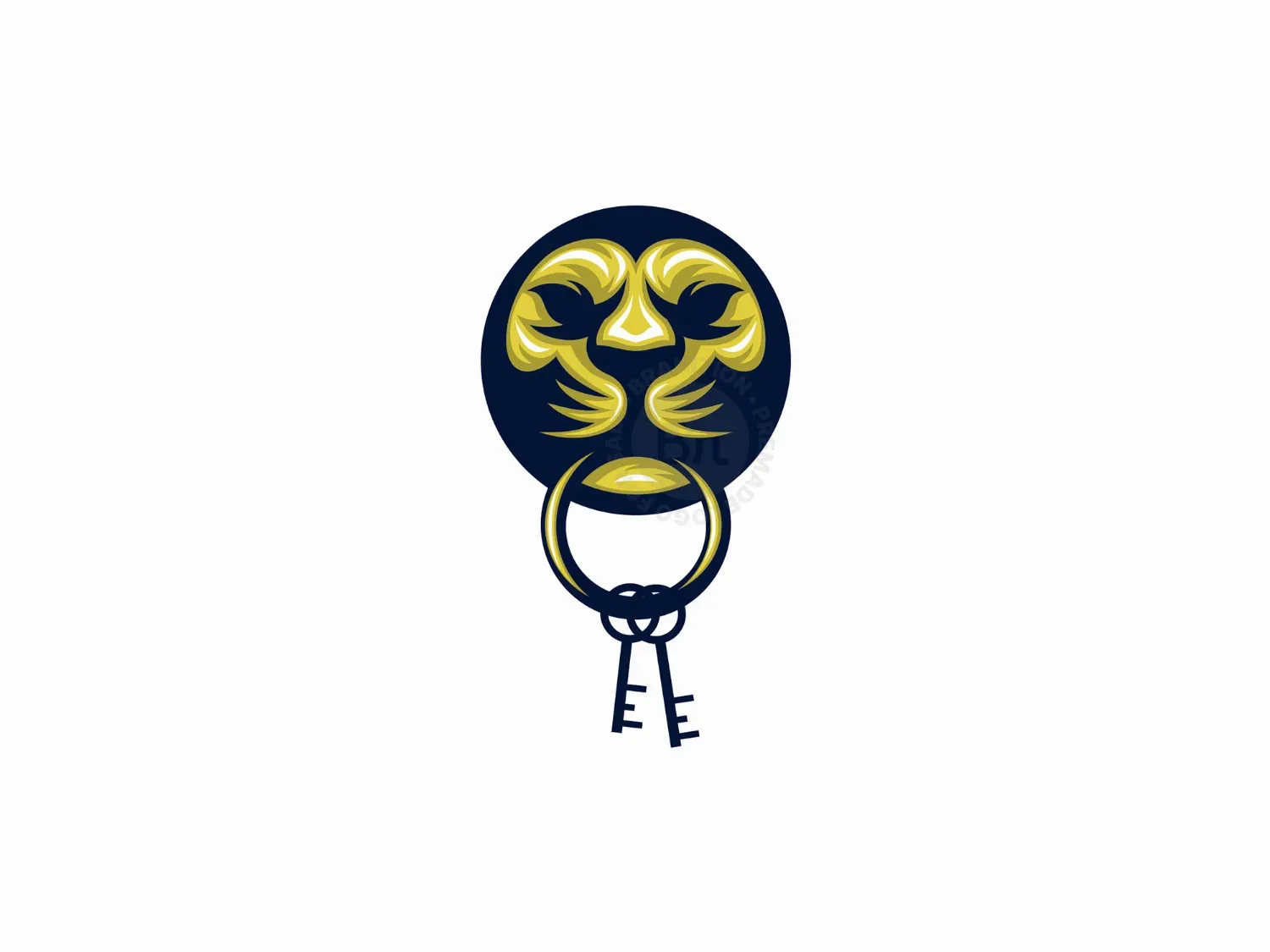 Lion Keys Logo