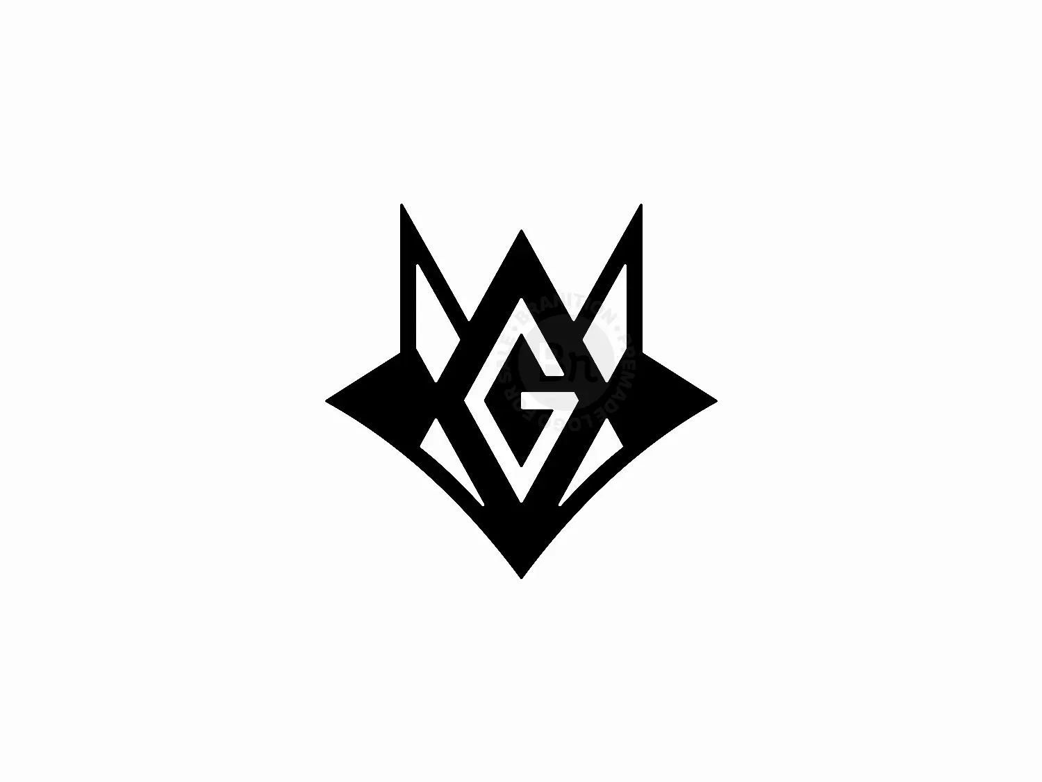Letter G Fox Geometric Logos