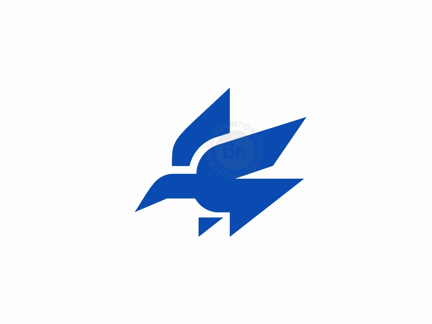 Simple Minimal Bird Logo