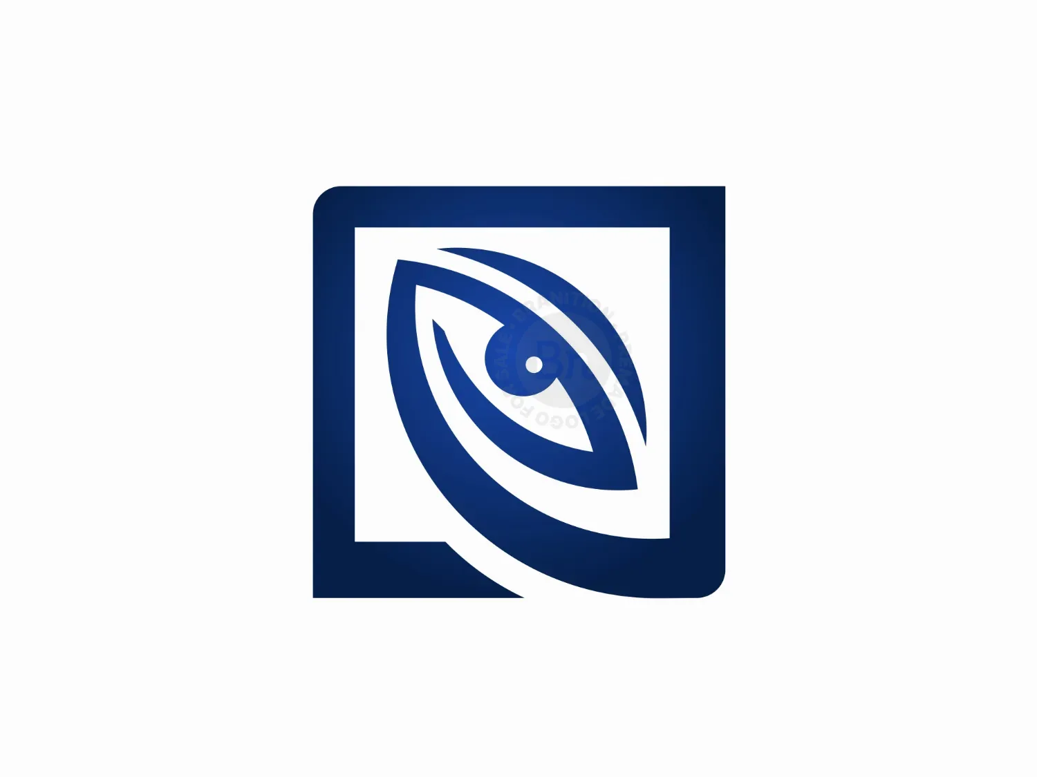 Square Modern Eye Logo