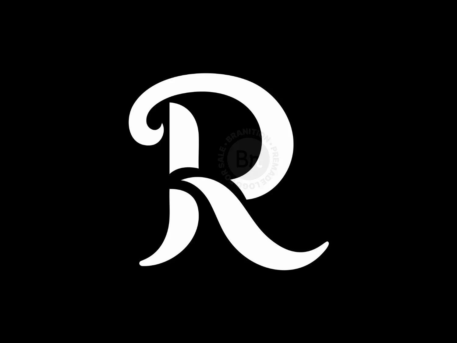 Abstract And Elegant Letter R Logo