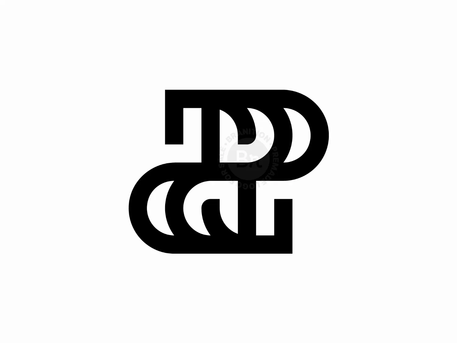 Modern Infinity Letter SP PS Logo