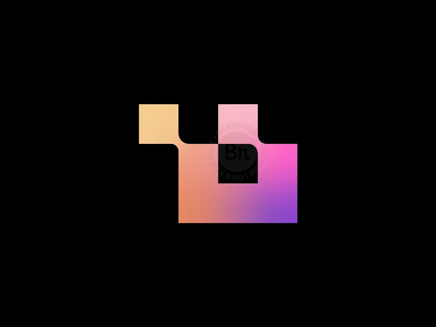 Abstract Modern Letter U Logo Design