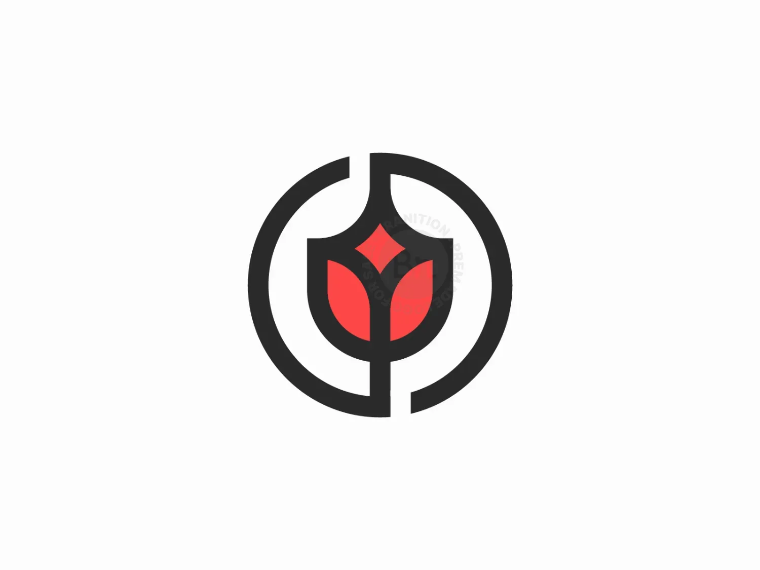 Rose Logo Design/ Flower Logo Design
