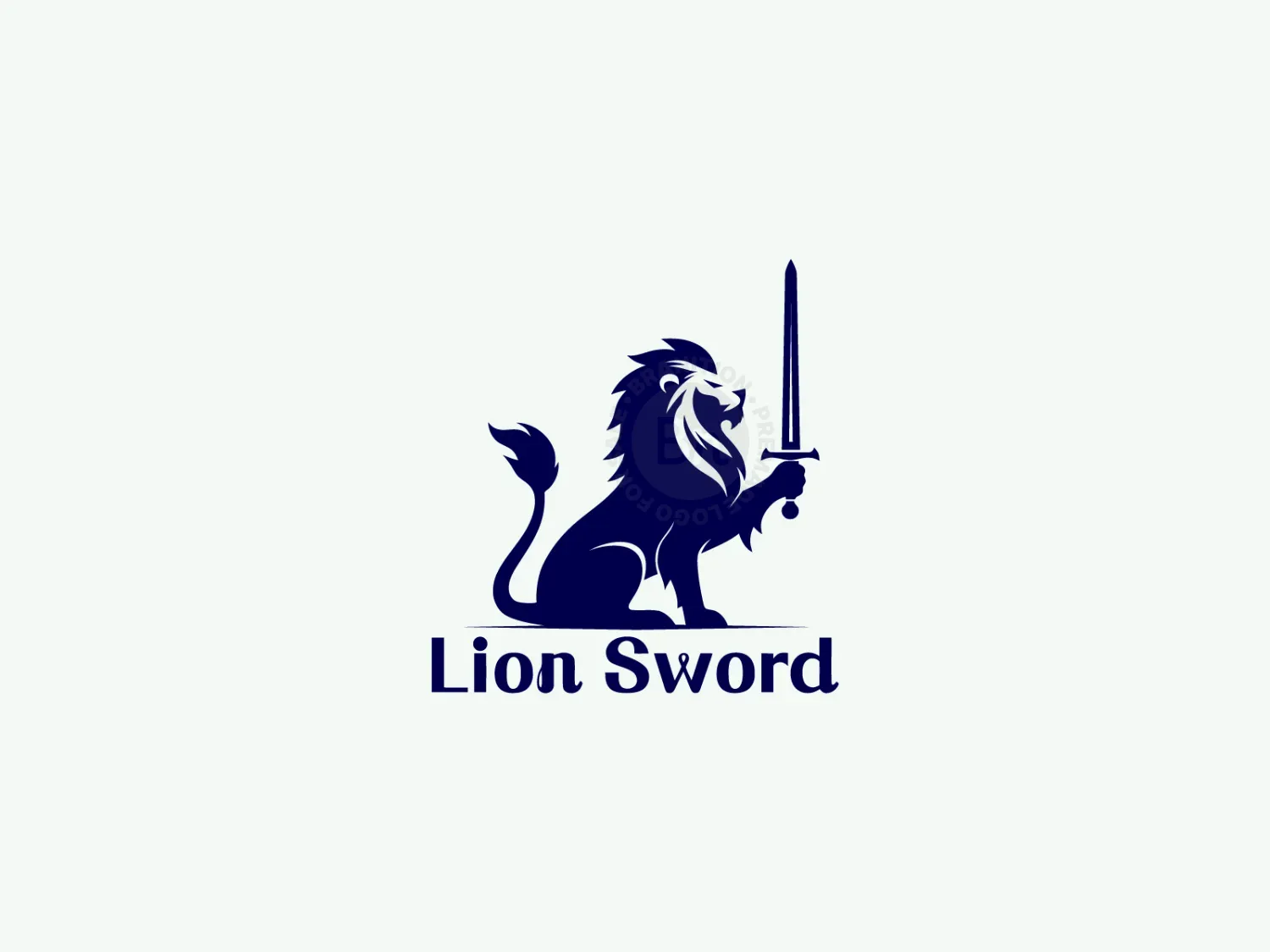 Lion Sword Logo For Sale!
