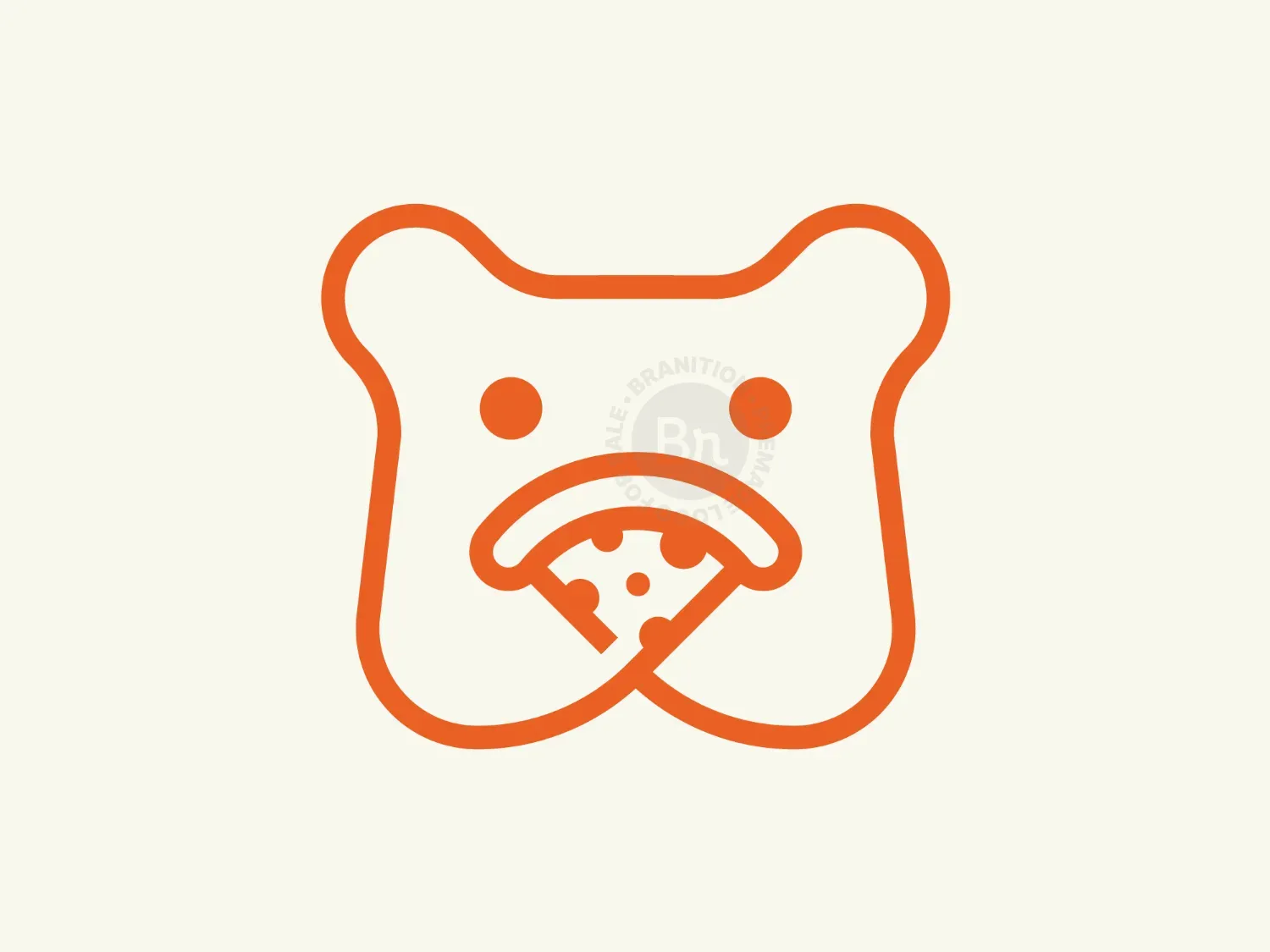 Bear Pizza Logo