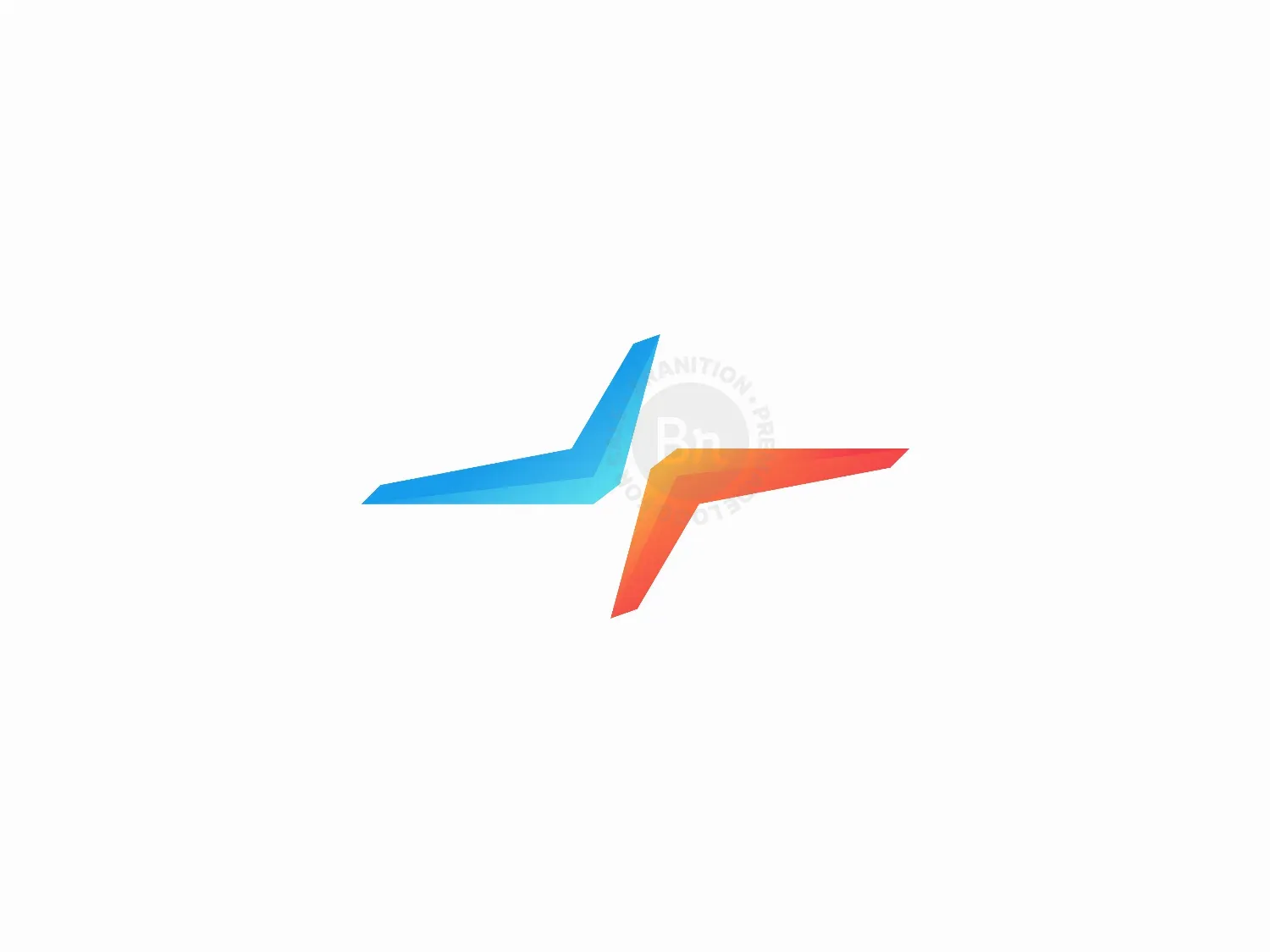 Boomerang Star Arrow Logo