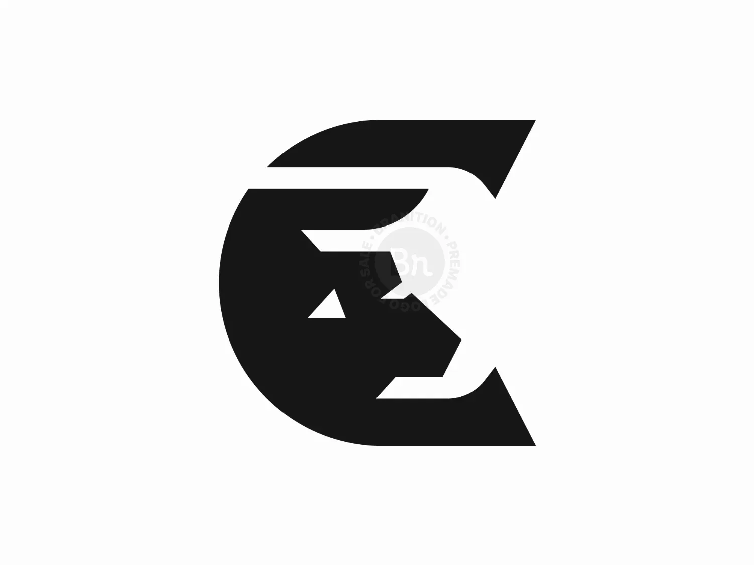 Letter C Bull Logo