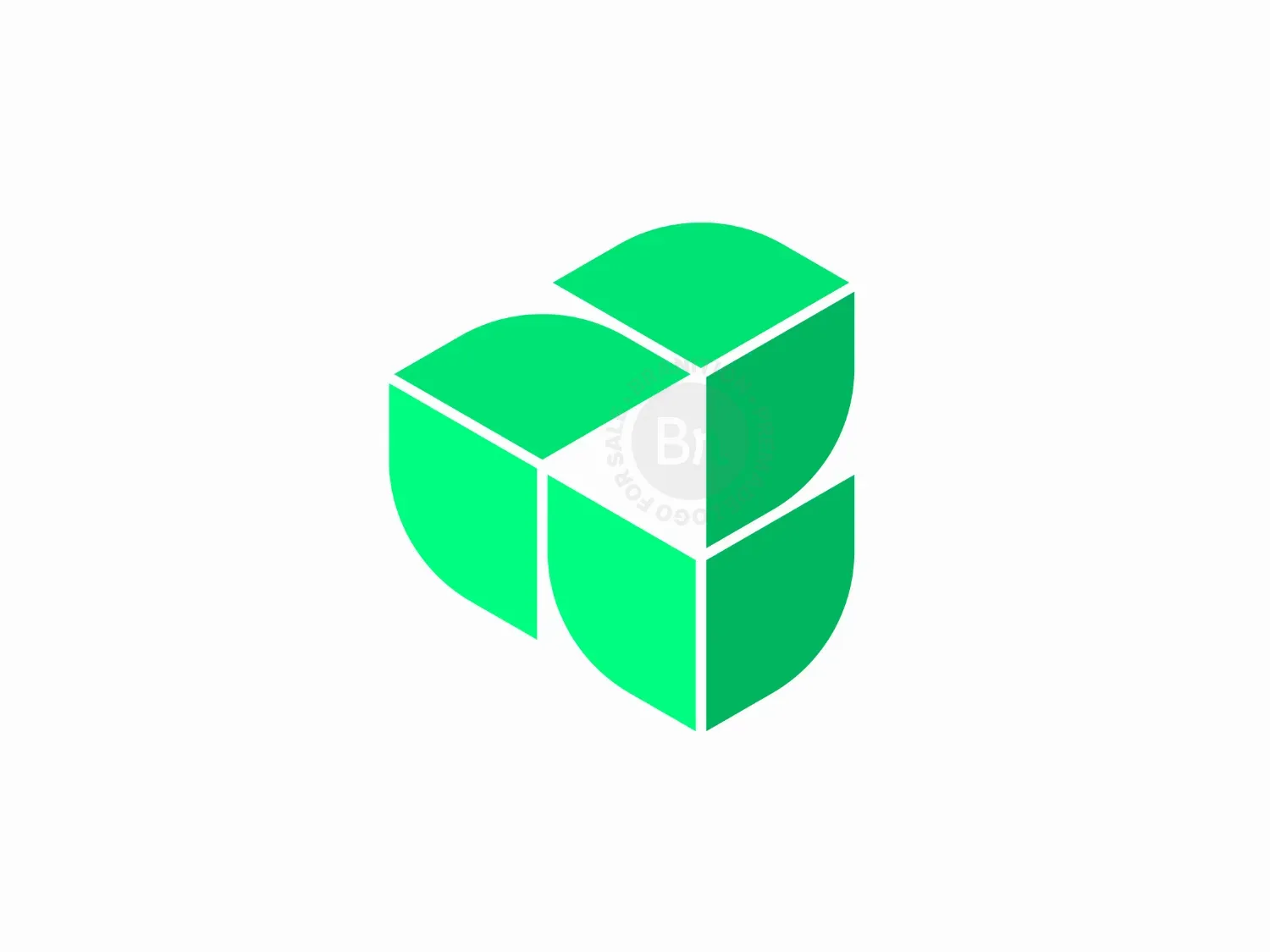 Abstract Geometric Logo Mark