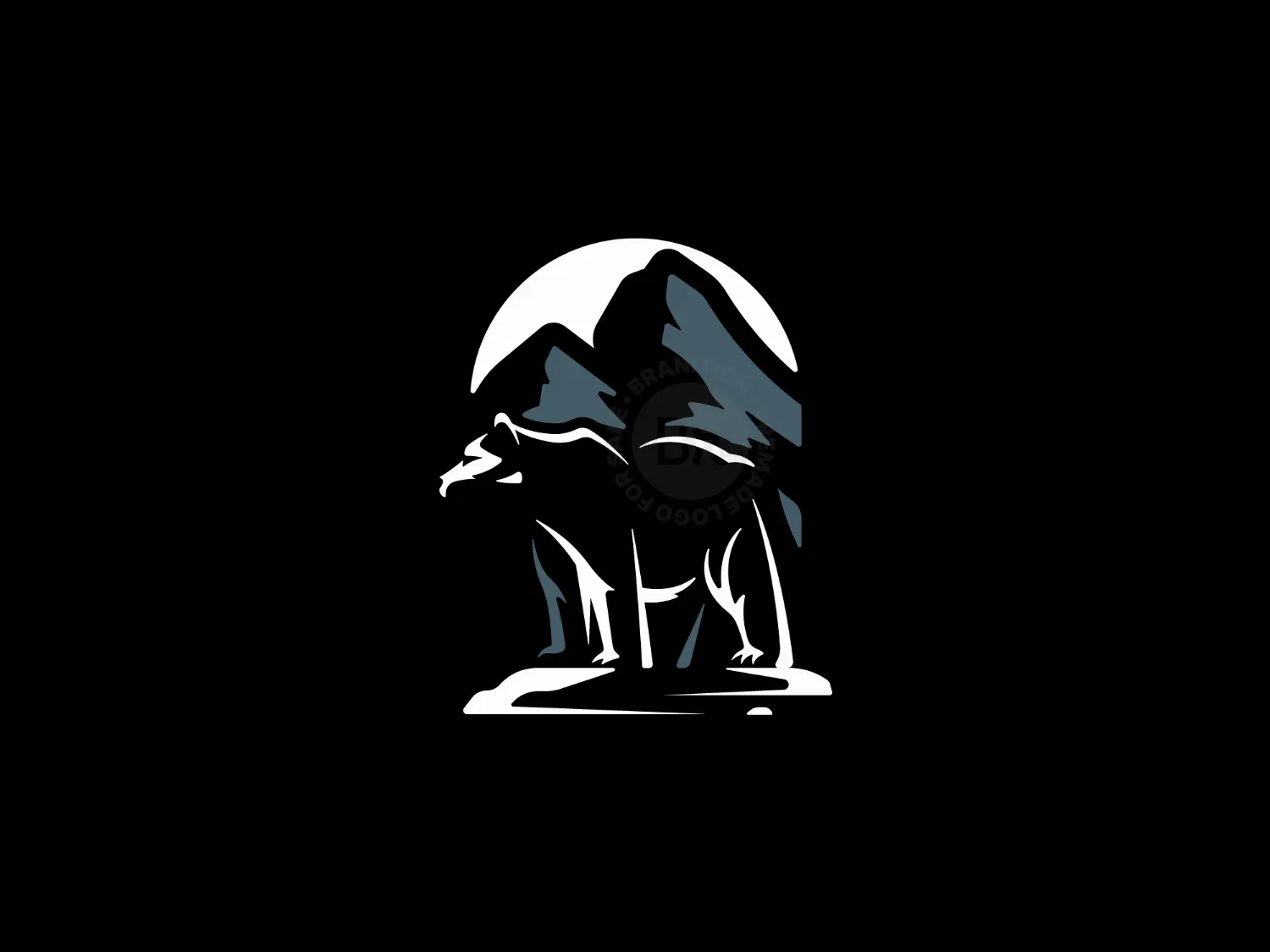 Negative Space Bear
