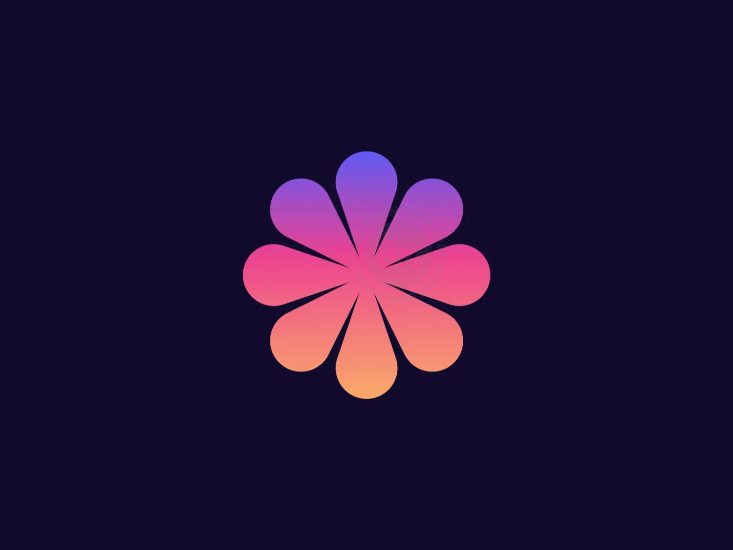 Minimalism Flower Logo