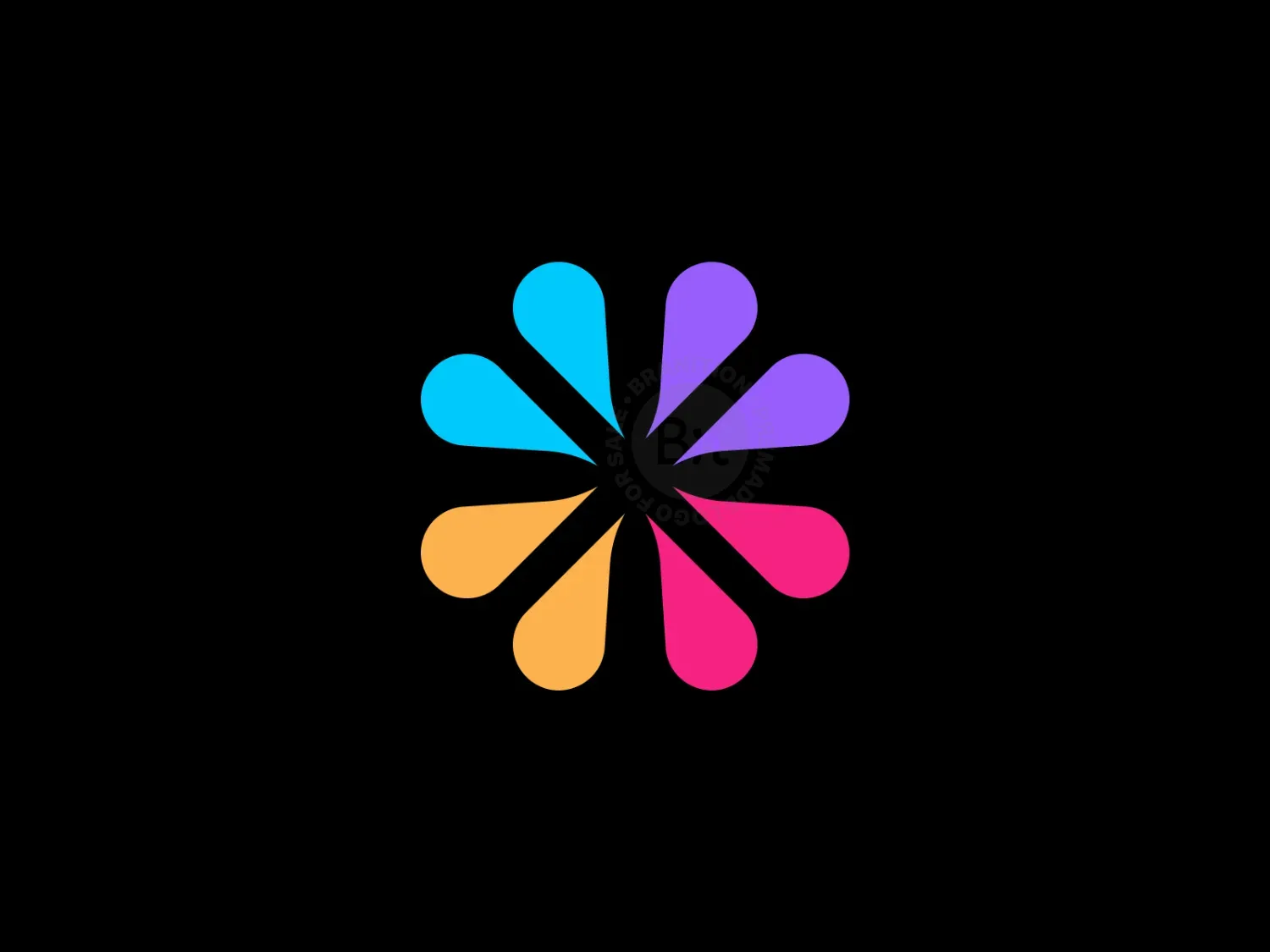 Abstract Flower Logo