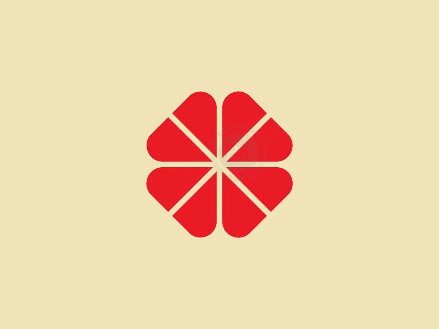 Geometric Flower Logo