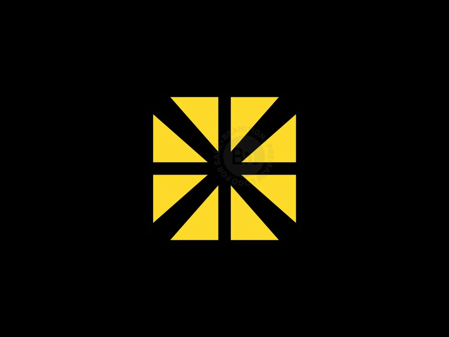 Abstract Light Reflection Logo