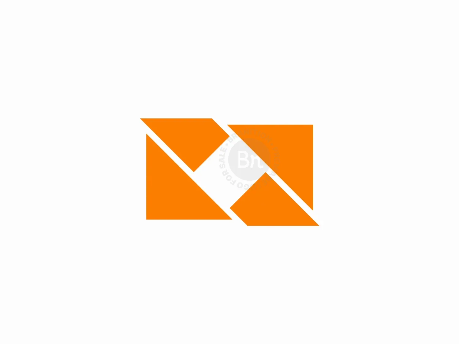 Abstract Rectangular Box Logo