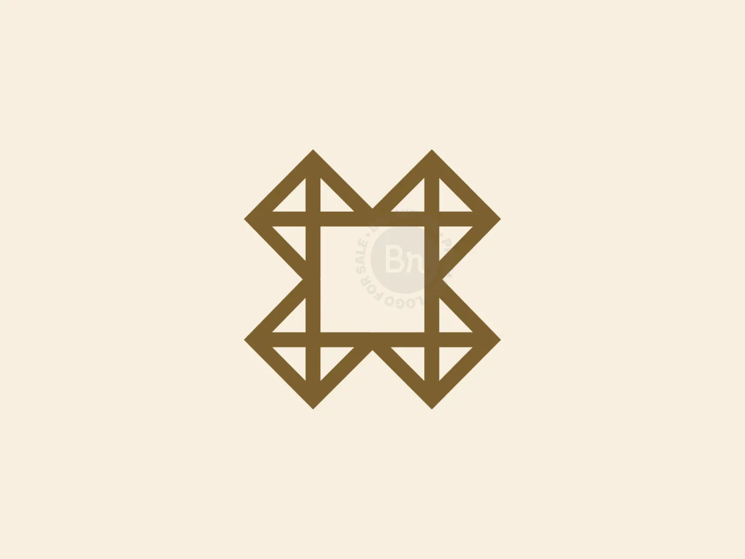 Abstract X Letter Initial
