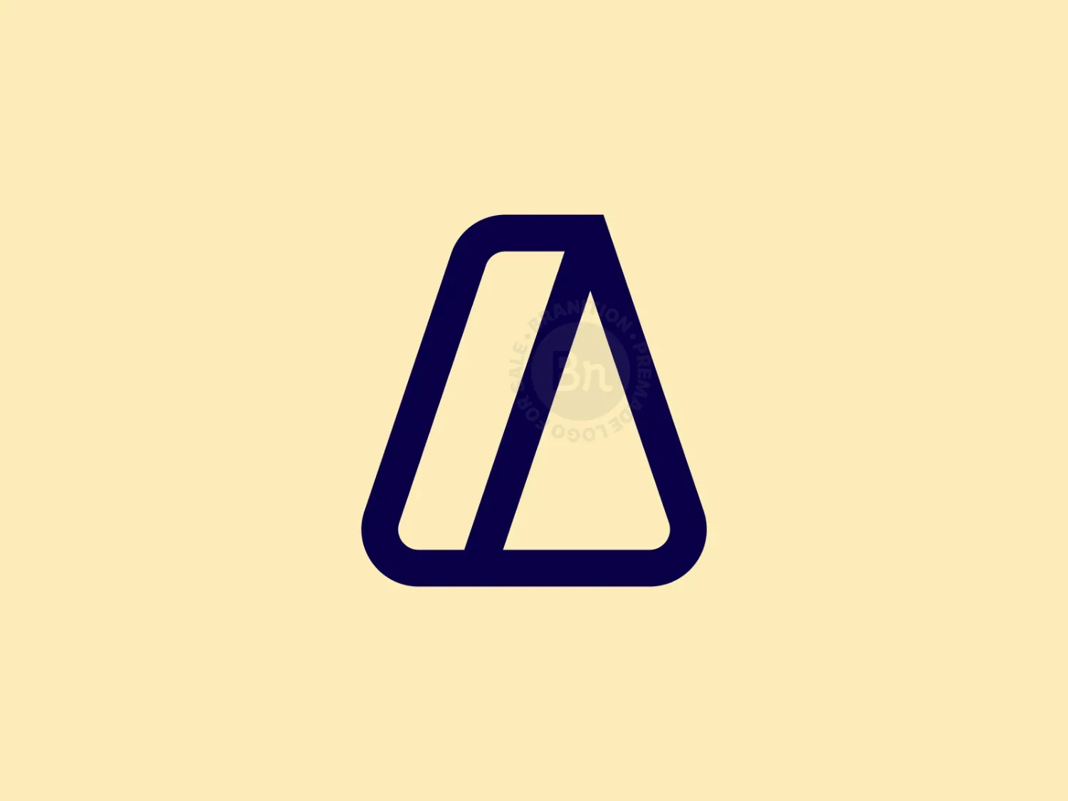 Minimalism A Letter Initial