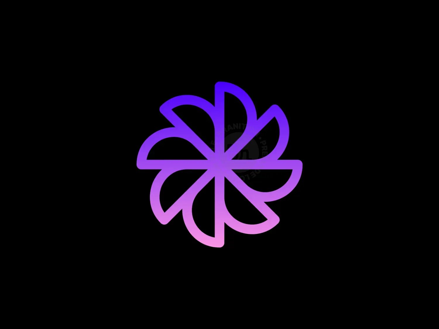 Abstract Flower Logo