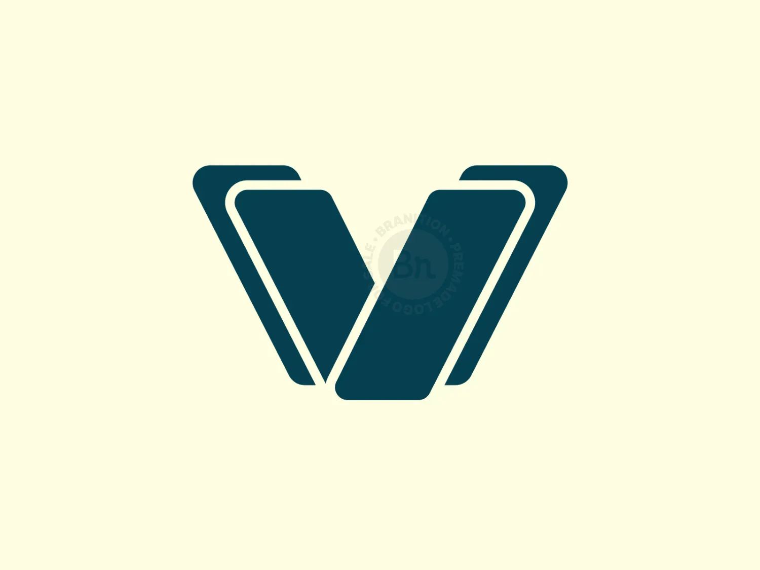 Minimalism V Letter Initial
