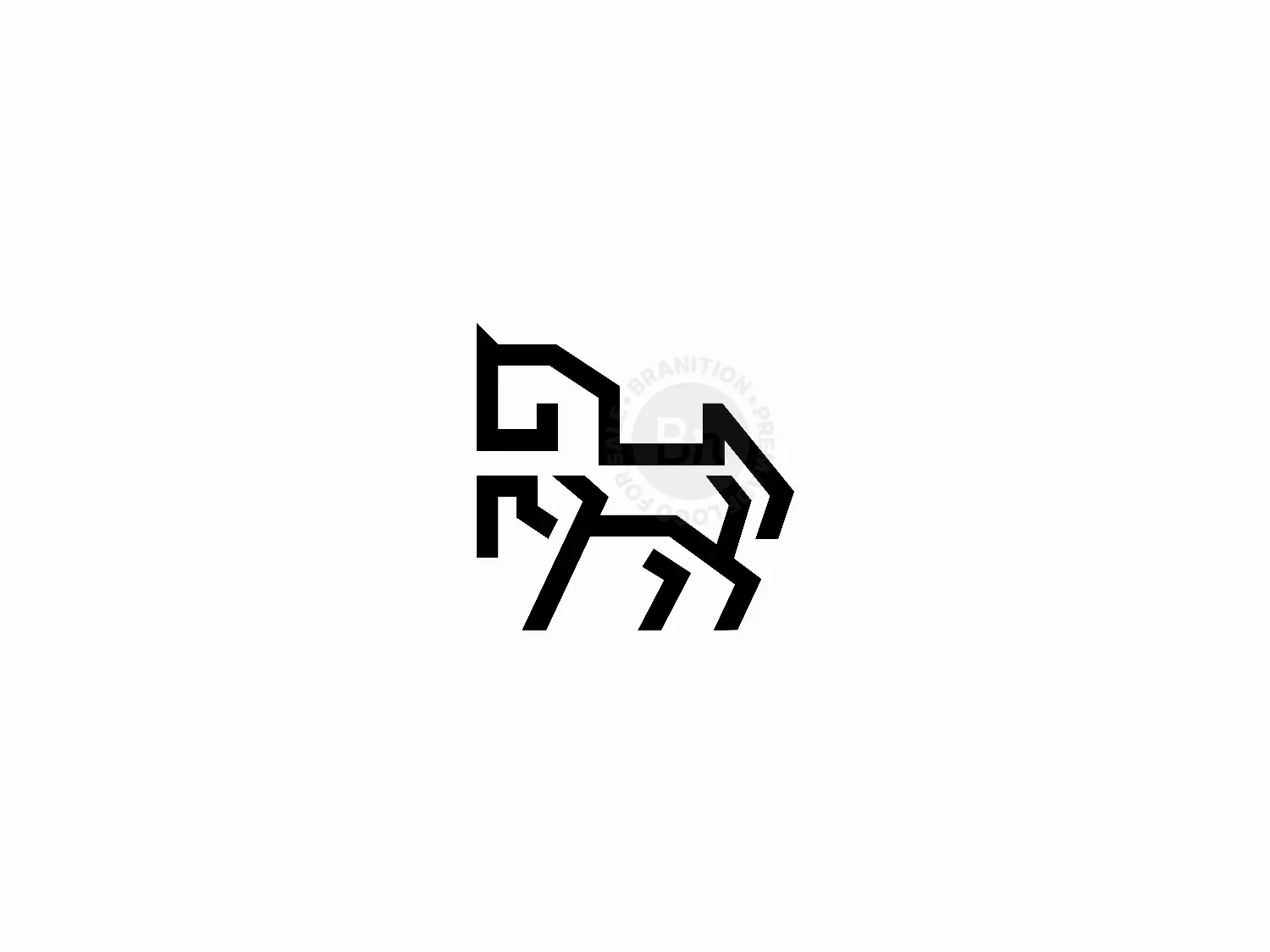 Monoline Horse