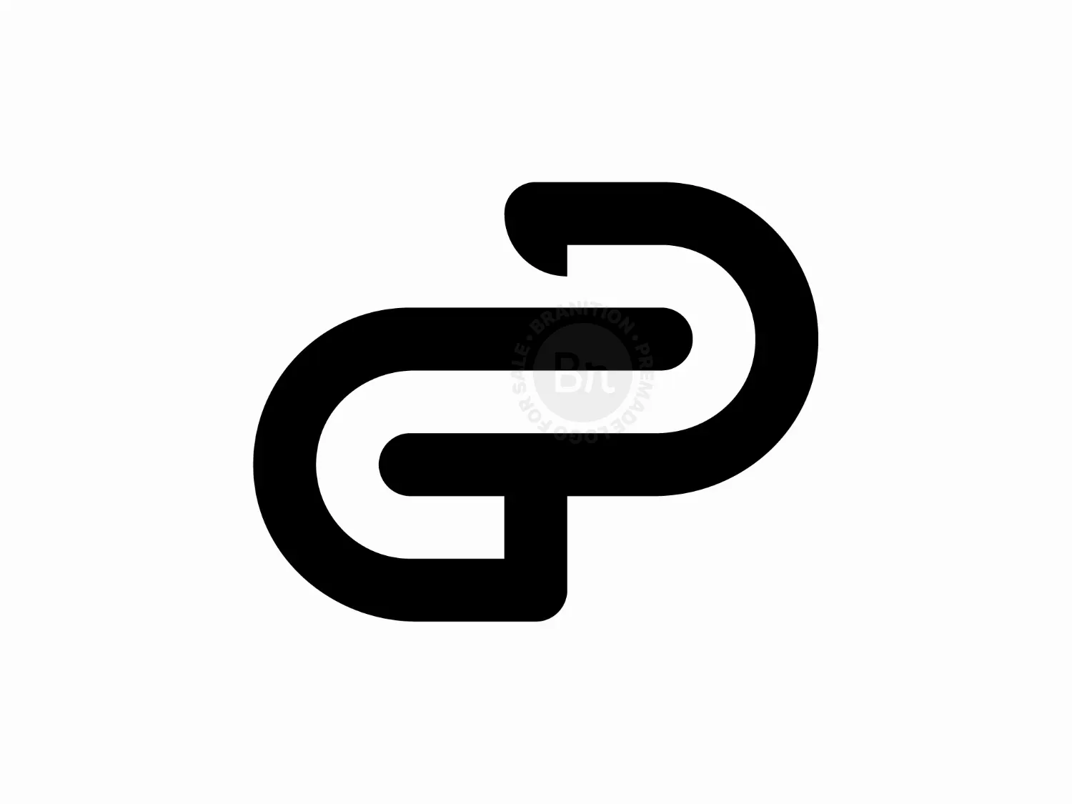 Letter GP Monogram Logo