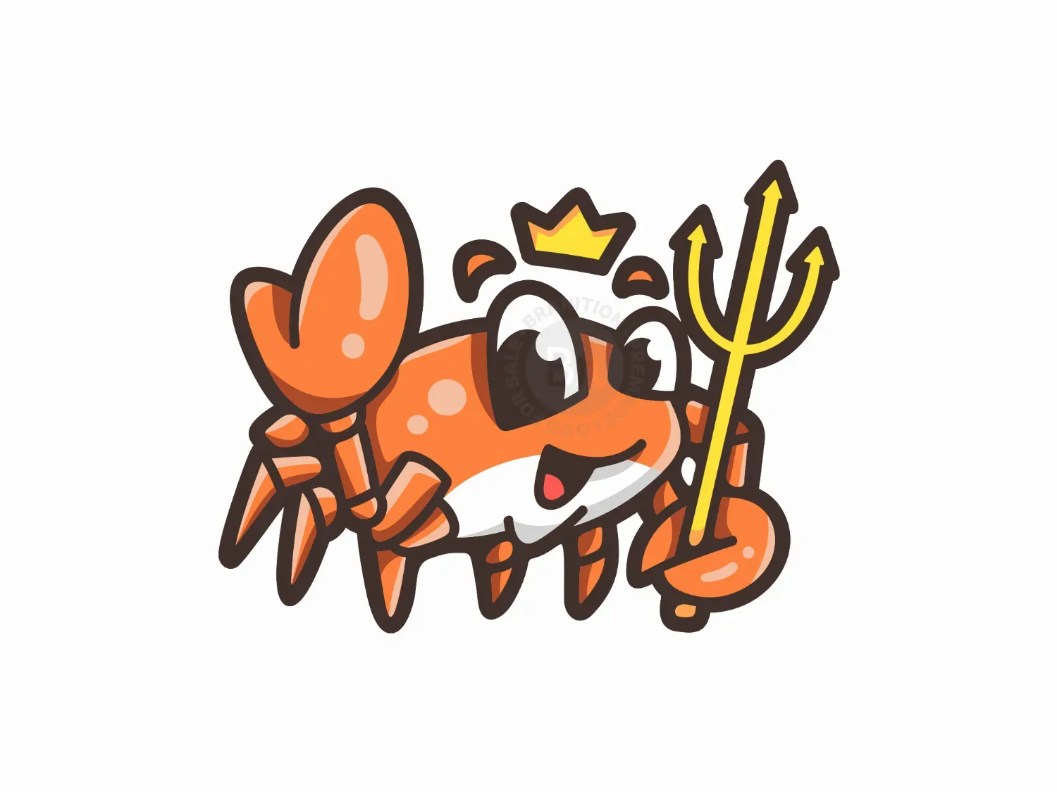 Stick King Crab Logo