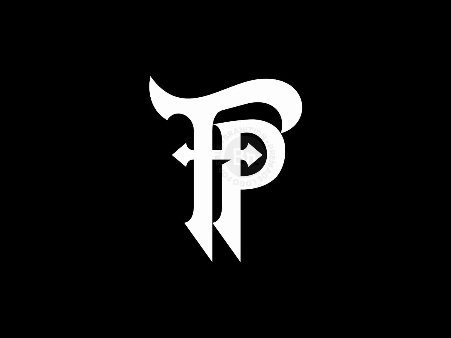 Stylish FP Monogram Logo