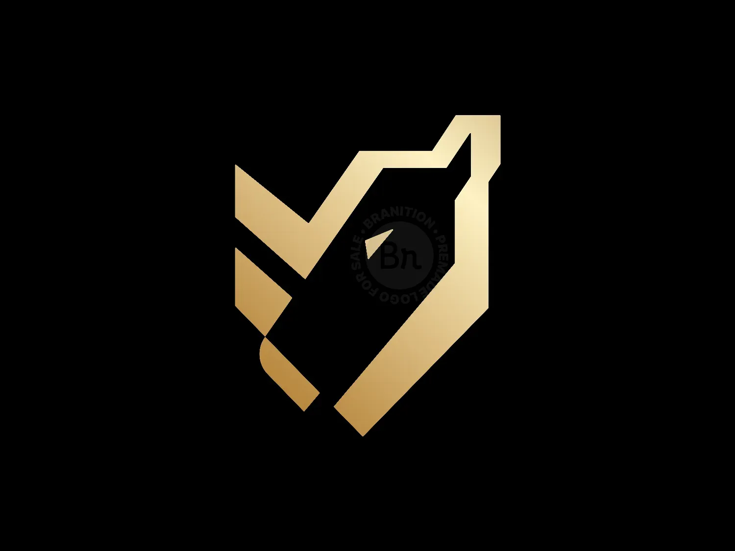 Geometric Rhino Head