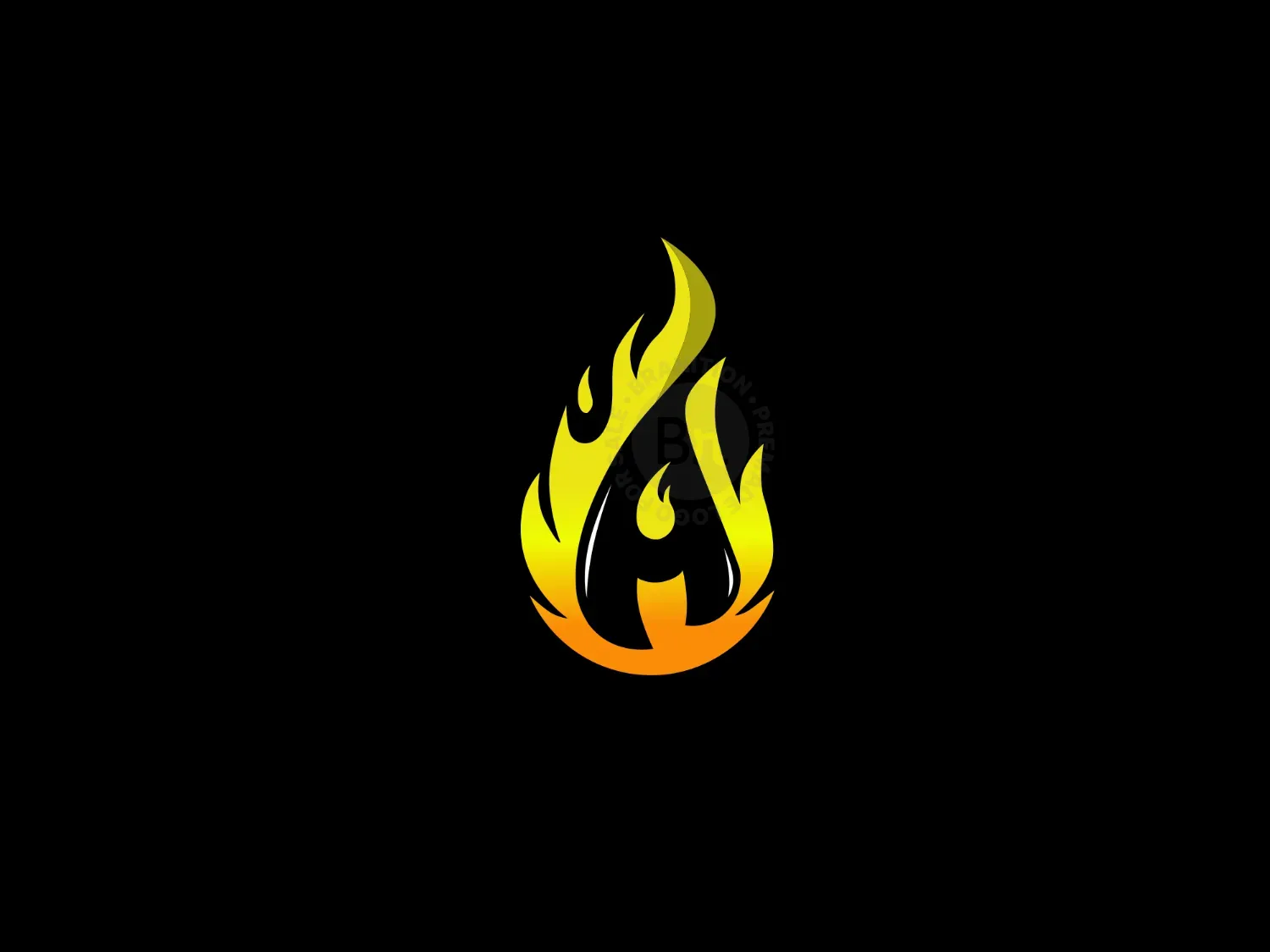 Letter A Flame