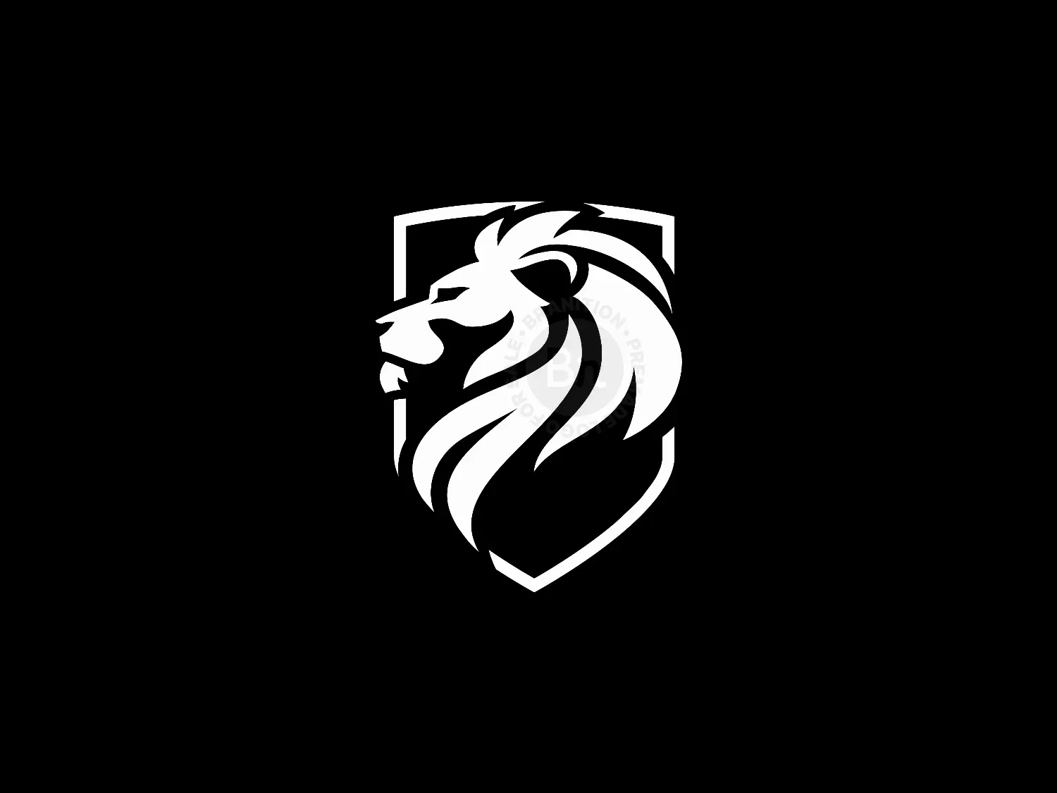 Elegant Lion Logo