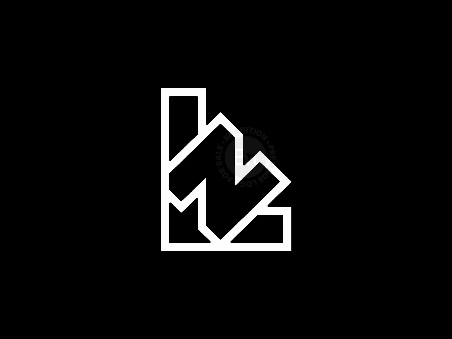 Letter LN NL Logo