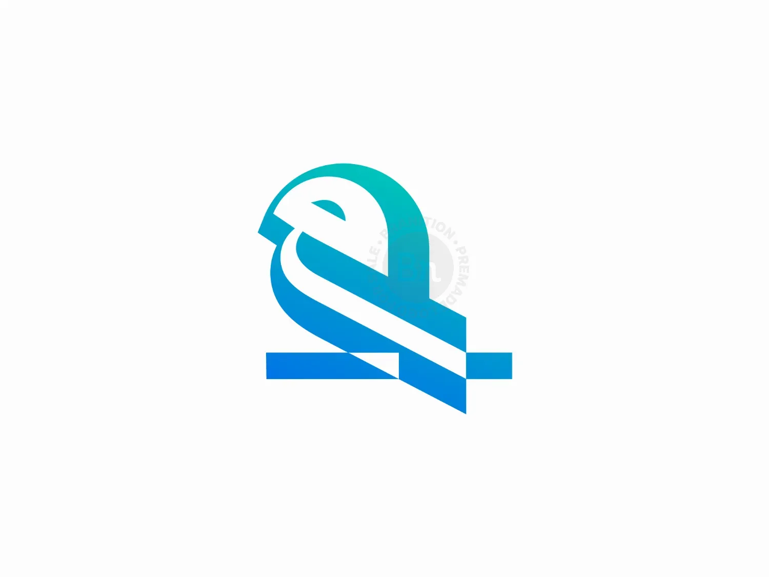 Abstract Owl Logo