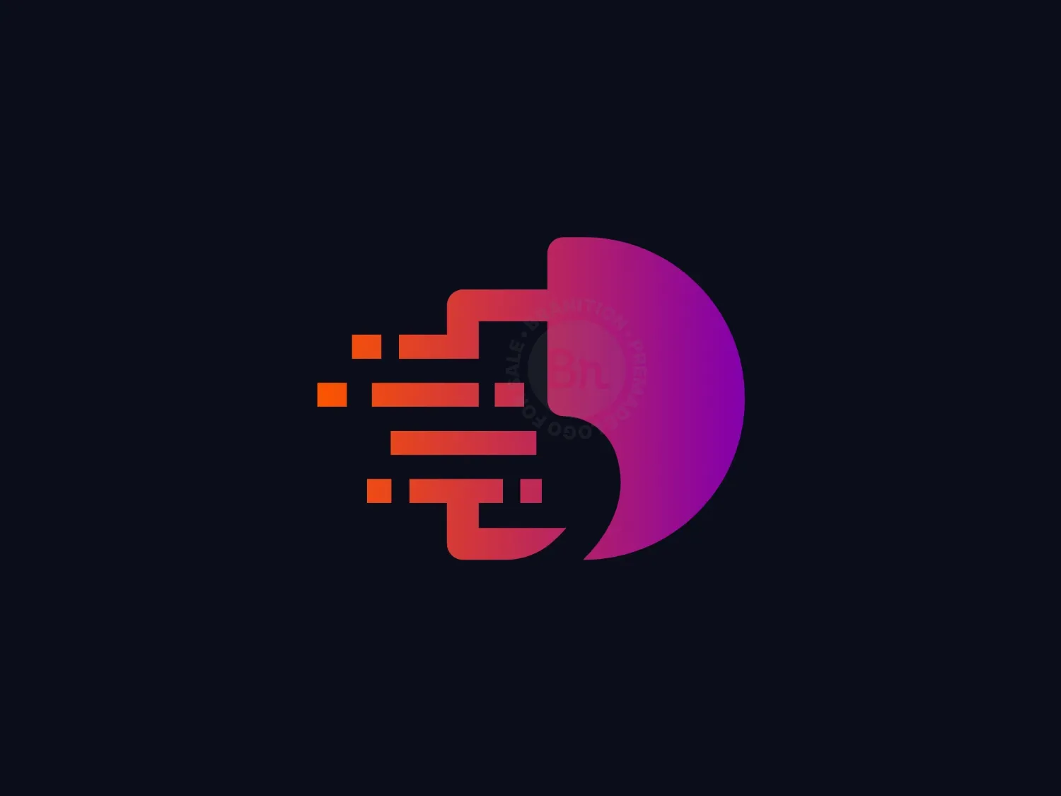 Letter D Digital Logo