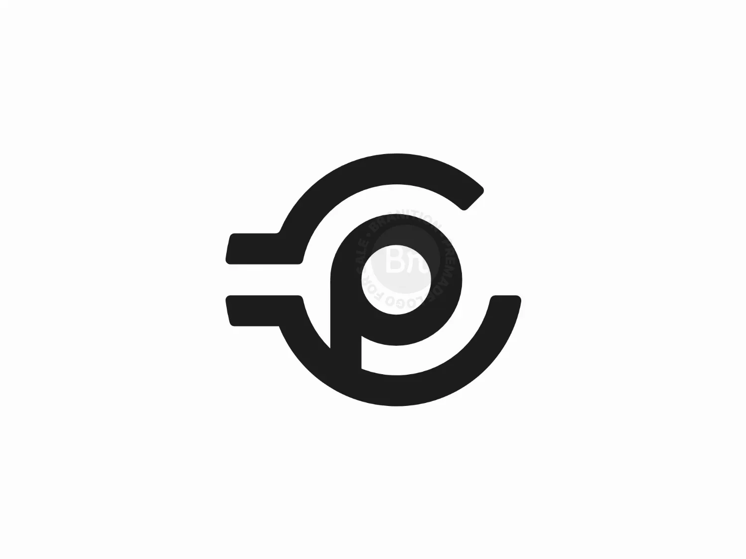 Letter C And P Logo